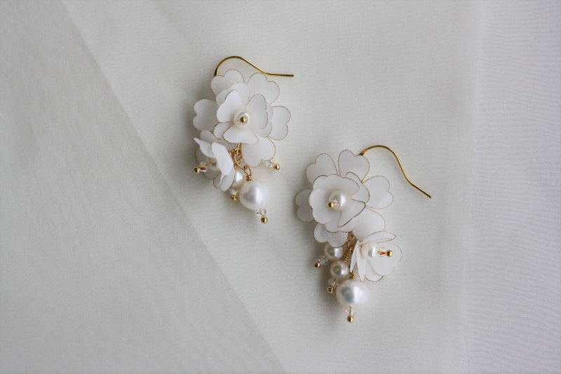 pearl earrings