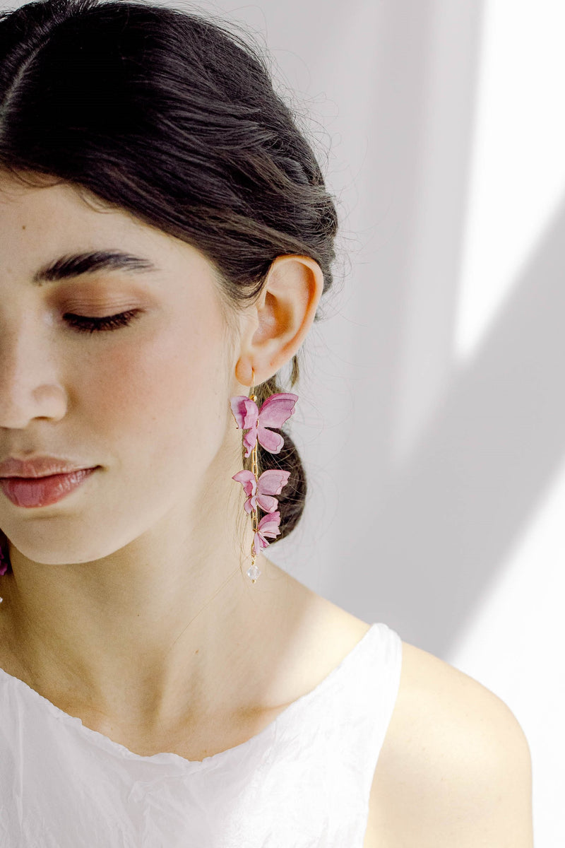 butterfly earrings