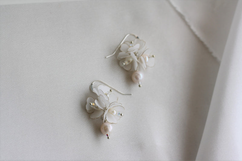 pearl earrings